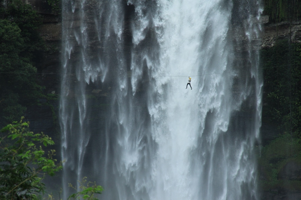 Waterfall in Paske - Laos