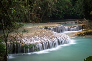 Picture of Luang Prabang – 500 monks and Kuang Si Falls – Butterfly Park  